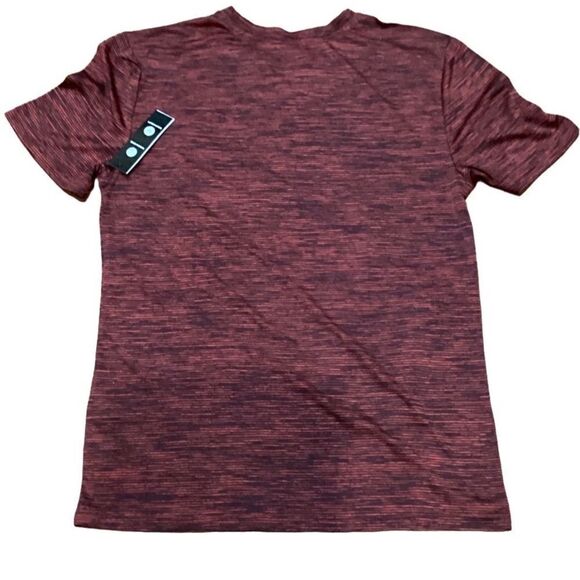 NWT Zelos Short Sleeve Athletic Top Red Black M - Picture 2 of 11